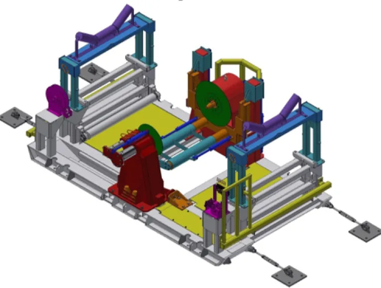 Hydraulic belt winder model